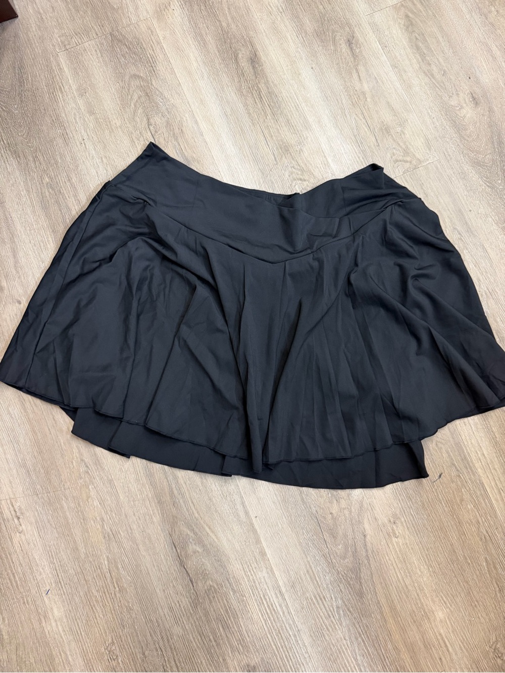 New Halara Flowy Skort Women’s Size 4X Black High Waist 0375